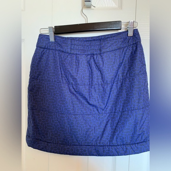 Mountain Hard Wear Trekkin fleece skirt size s/p blue - Picture 2 of 9